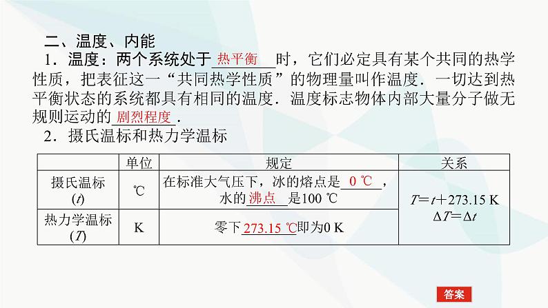 高中物理复习13-1分子动理论 内能课件第7页