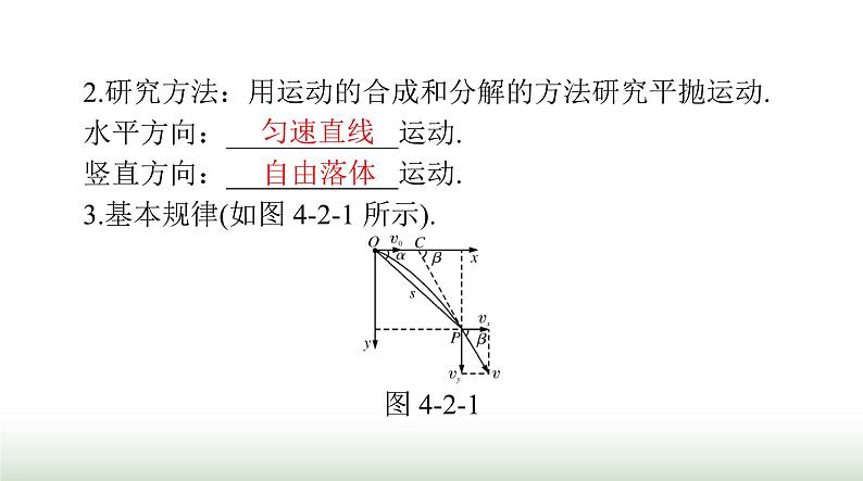 2024年高考物理一轮复习第四章第2节抛体运动课件第3页