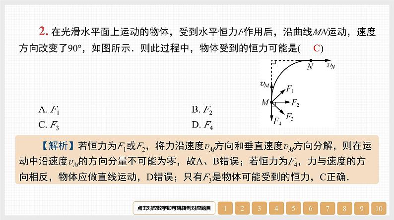 第4章　第1讲　曲线运动　运动的合成与分解-【南方凤凰台】2024高考物理（基础版）一轮复习导学案 江苏（新教材新高考）配套精练课件PPT03