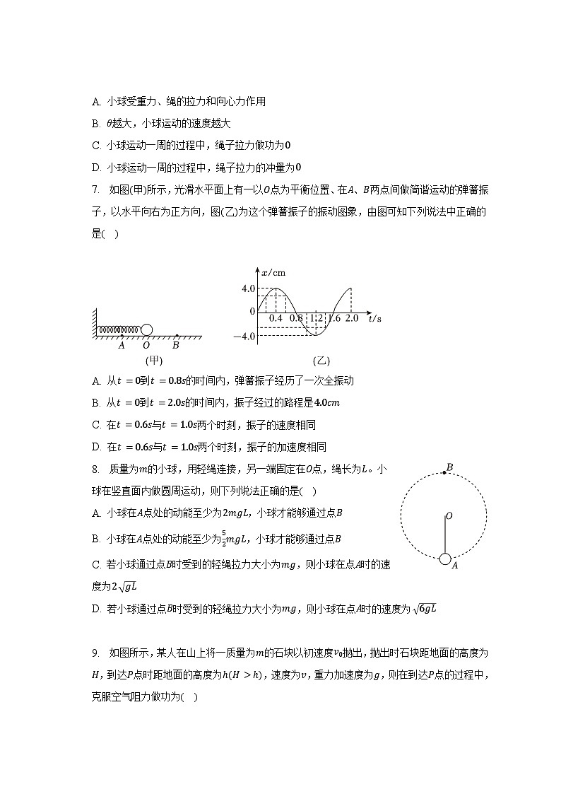 2022-2023学年北京重点中学高一（下）期末物理试卷（含解析）第2页