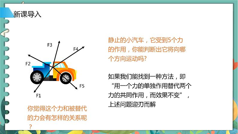 4.1科学探究：力的合成  高中物理必修第一册鲁科[教学课件]03