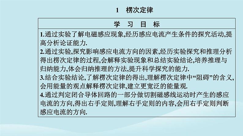 新教材2023高中物理第二章电磁感应2.1楞次定律课件新人教版选择性必修第二册第2页