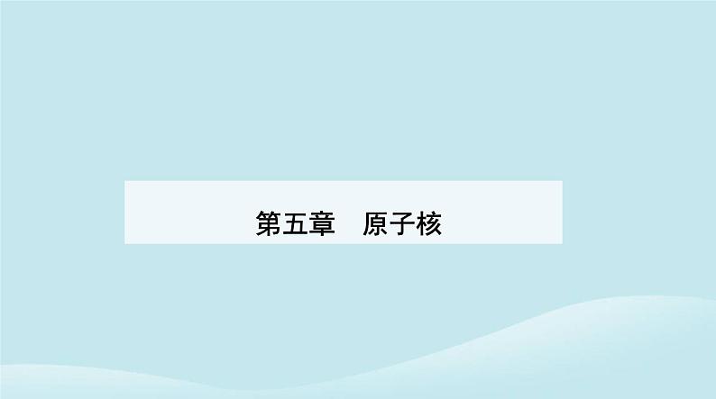 新教材2023高中物理第五章原子核5.2放射性元素的衰变课件新人教版选择性必修第三册第1页