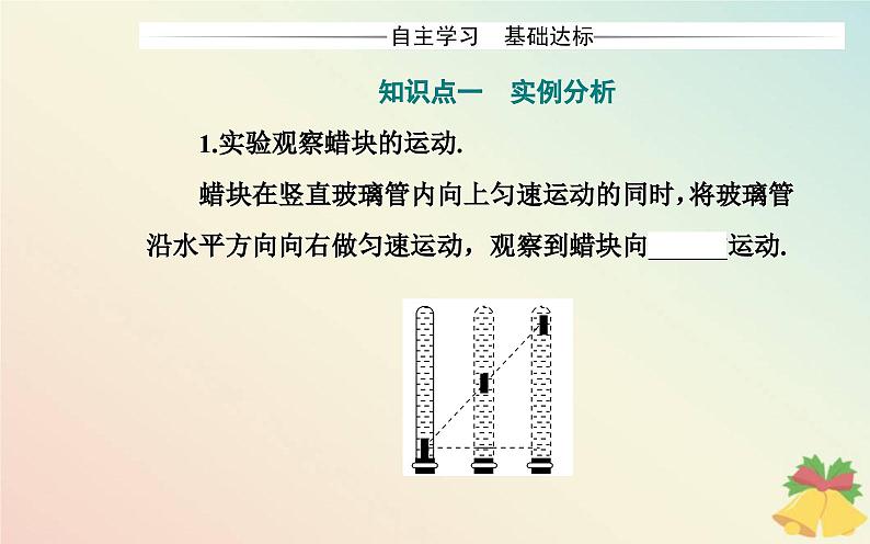 新教材2023高中物理第一章抛体运动第二节运动的合成与分解课件粤教版必修第二册第3页