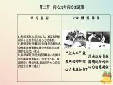新教材2023高中物理第二章圆周运动第二节向心力与向心加速度课件粤教版必修第二册