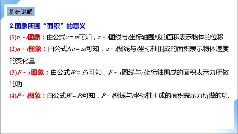 8.3 动能定理与图象问题的结合 课件-人教版物理必修第二册第4页