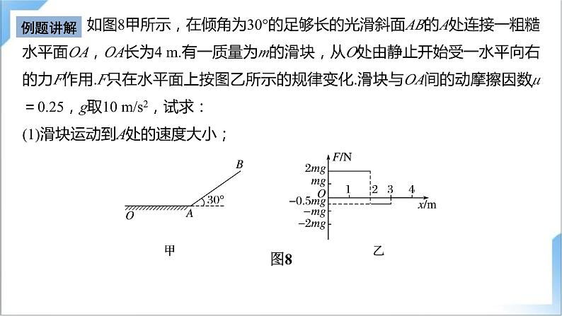 8.3 动能定理与图象问题的结合 课件-人教版物理必修第二册第6页