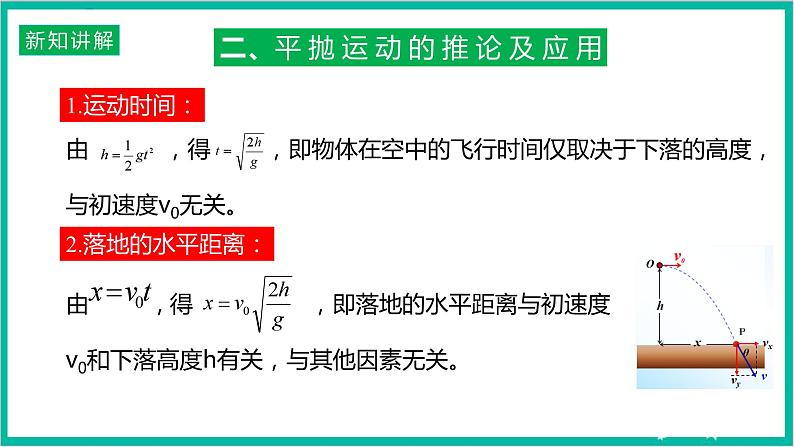 5.4《抛体运动的规律》课件+分层练习（原卷+解析）+素材-新人教版物理必修第二册08