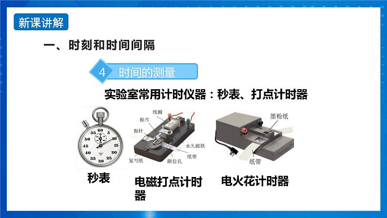 新人教版高中物理必修第一册1.2《时间 位移》课件+教案+任务单+练习06