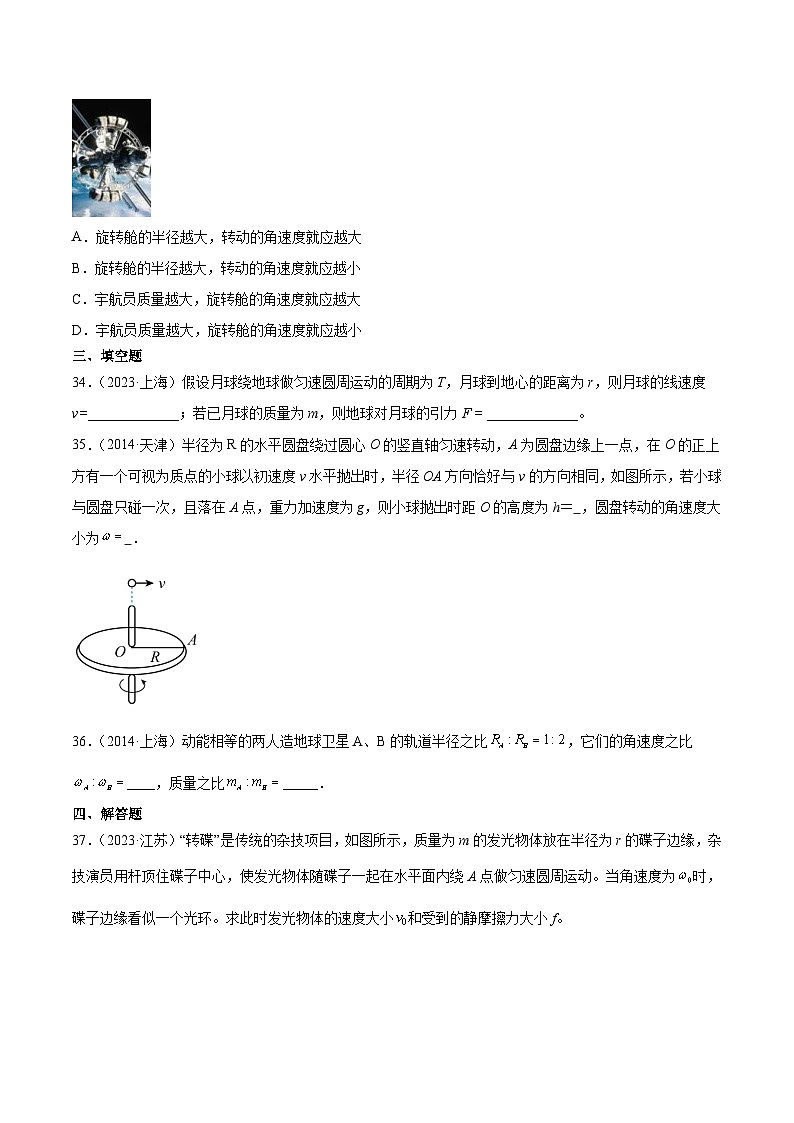 专题15 圆周运动（二）- 十年（2014-2023）高考物理真题分项汇编（2份打包，原卷版+解析版）03