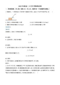 广西壮族自治区玉林市第十一中学2022-2023学年高二下学期3月月考物理试题（解析版）