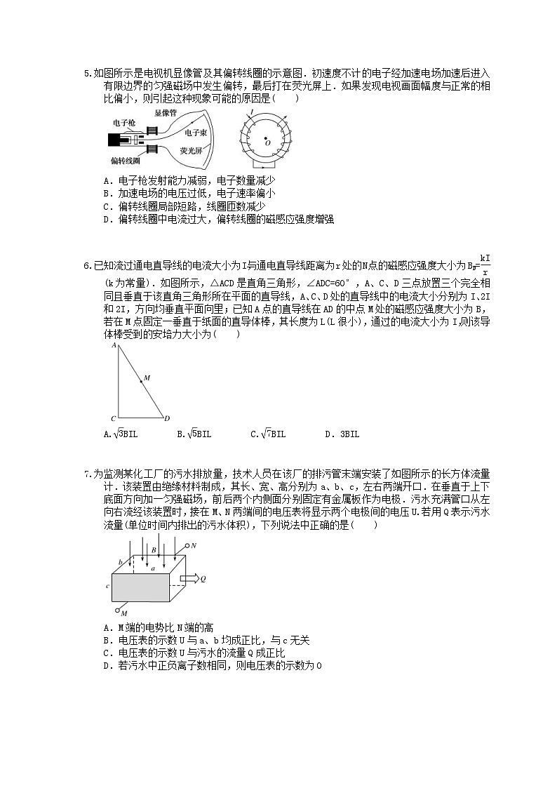 高考物理一轮复习课后练习28 带电粒子在复合场中的运动（含答案解析）02