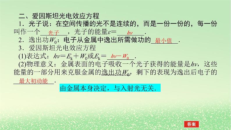 2024版新教材高考物理全程一轮总复习第十六章波粒二象性原子结构原子核第1讲波粒二象性课件第7页