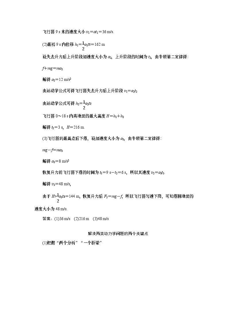 2024年高考物理复习第一轮：第 2讲　牛顿第二定律的应用 试卷02