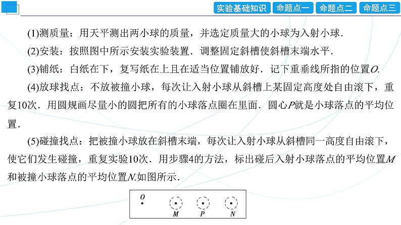 2024年高考物理第一轮复习：创新实验课(08)　验证动量守恒定律课件PPT06