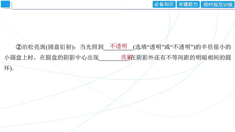 2024年高考物理第一轮复习：第2讲　光的干涉、衍射、光的偏振、激光课件PPT第8页