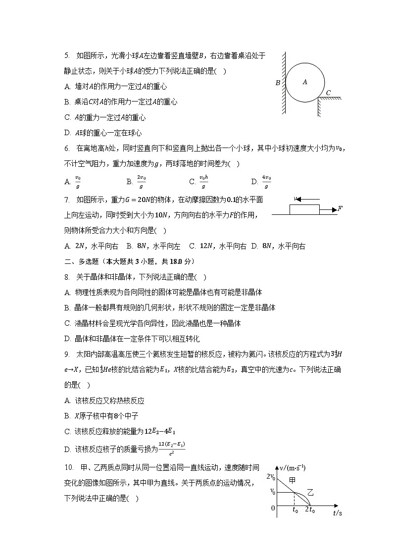 2022-2023学年辽宁省鞍山市协作校高二（下）期末物理试卷（B卷）（含解析）02
