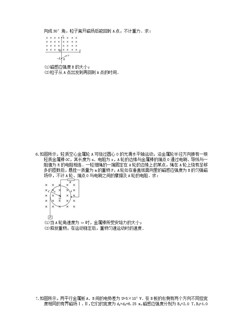 高考物理复习 计算题专练 磁场（含答案解析）第3页