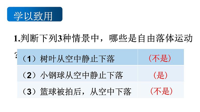 2.4+自由落体运动课件PPT06