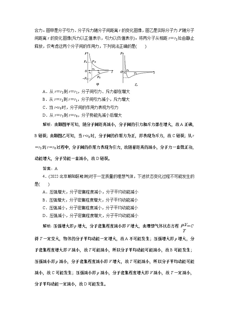 2024年高考物理第一轮复习讲义：第十四章 第2讲 固体、液体和气体02