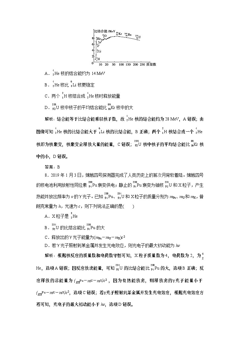 2024年高考物理第一轮复习讲义：第十五章 第2讲 原子和原子核第3页