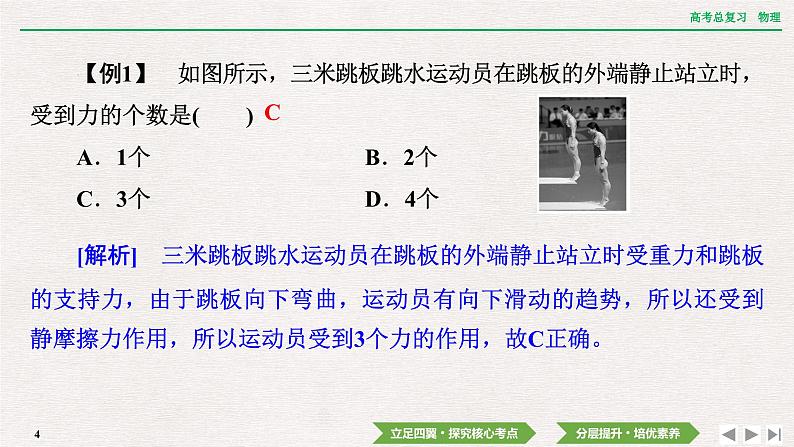 2024年高考物理第一轮复习课件：第二章  专题突破2　受力分析　共点力的平衡04