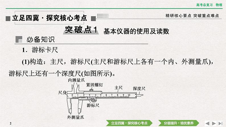 2024年高考物理第一轮复习课件：第九章  专题突破10　电学实验基础第2页