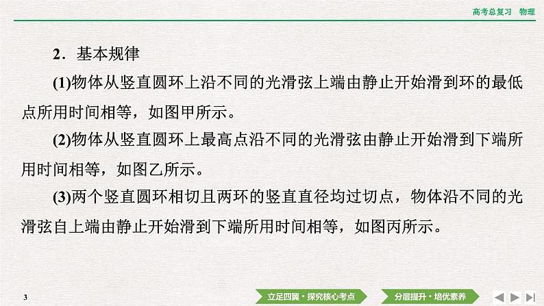 2024年高考物理第一轮复习课件：第三章 专题突破4　动力学中的三类典型物理模型第3页