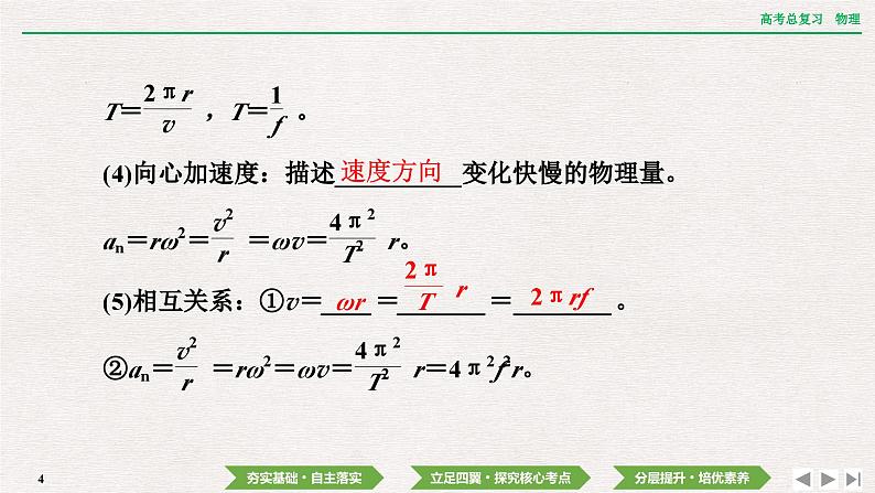 2024年高考物理第一轮复习课件：第四章  第3讲　圆周运动第4页