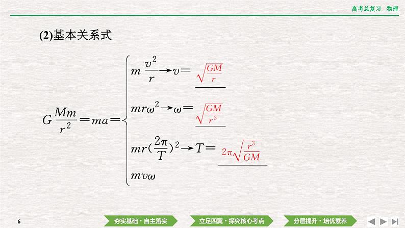 2024年高考物理第一轮复习课件：第四章  第4讲　万有引力定律及其应用06