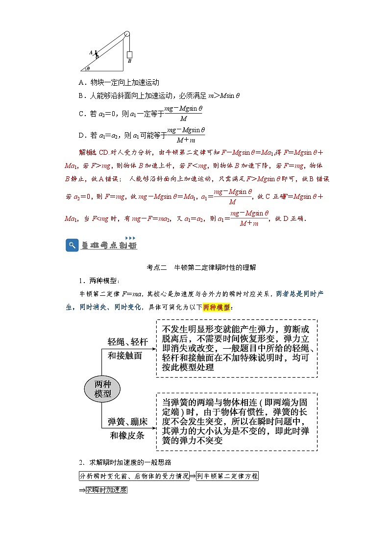 第8讲 牛顿第二定律　两类动力学问题 —备战2024年高考一轮复习精细讲义03