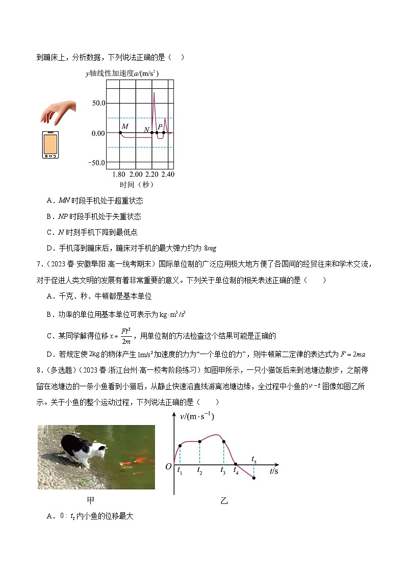 [人教版]物理必修一 4.3《牛顿第二定律》课件+分层练习03