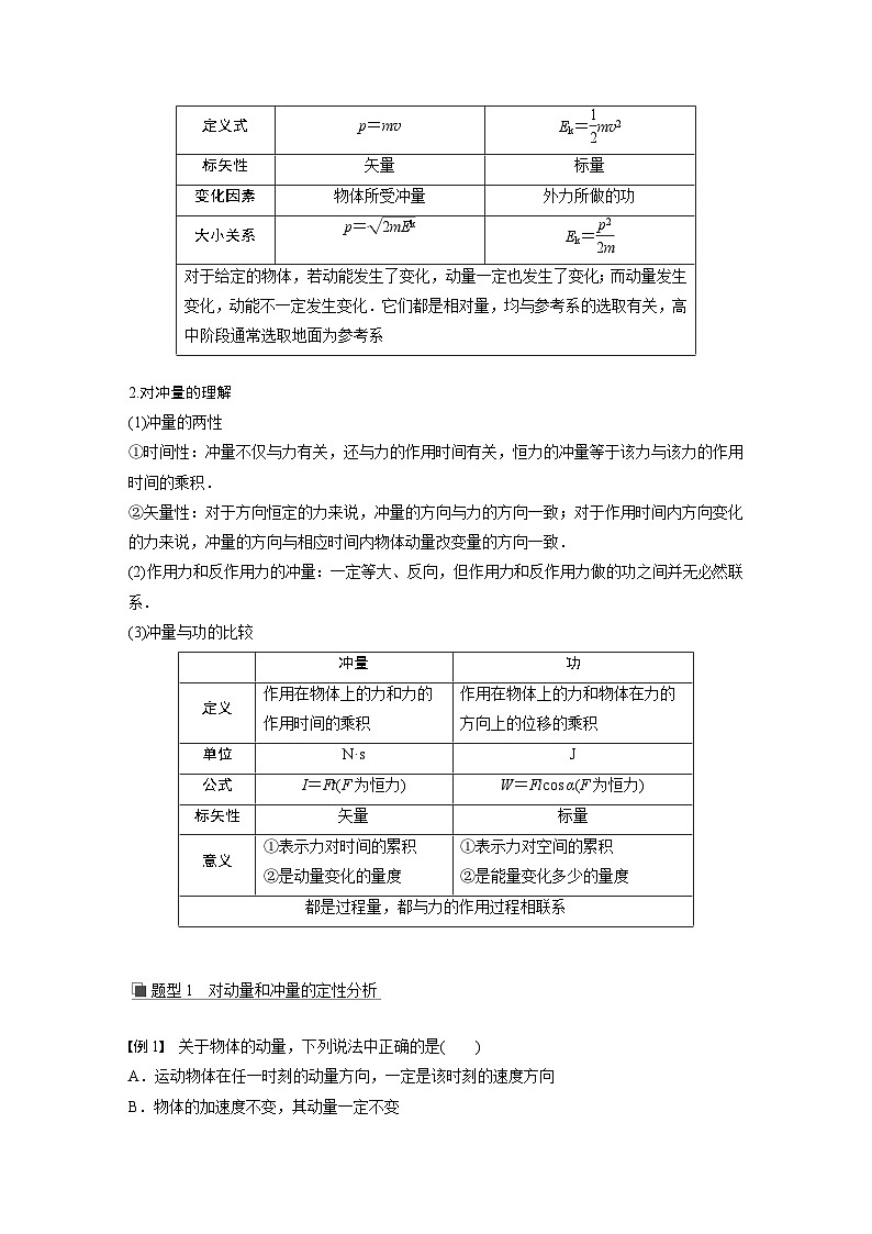 2024届高考物理一轮复习全书完整Word版第六章 第1讲 试卷03