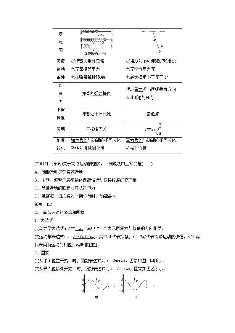 2024届高考物理一轮复习全书完整Word版第十四章 第1讲第3页
