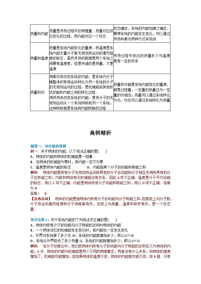 3.1 功、热和内能的改变（解析版）第3页