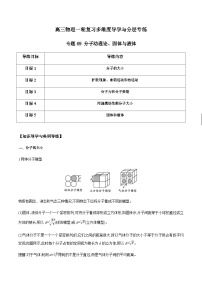 专题69 分子动理论、固体与液体-高三物理一轮复习多维度导学与分层专练