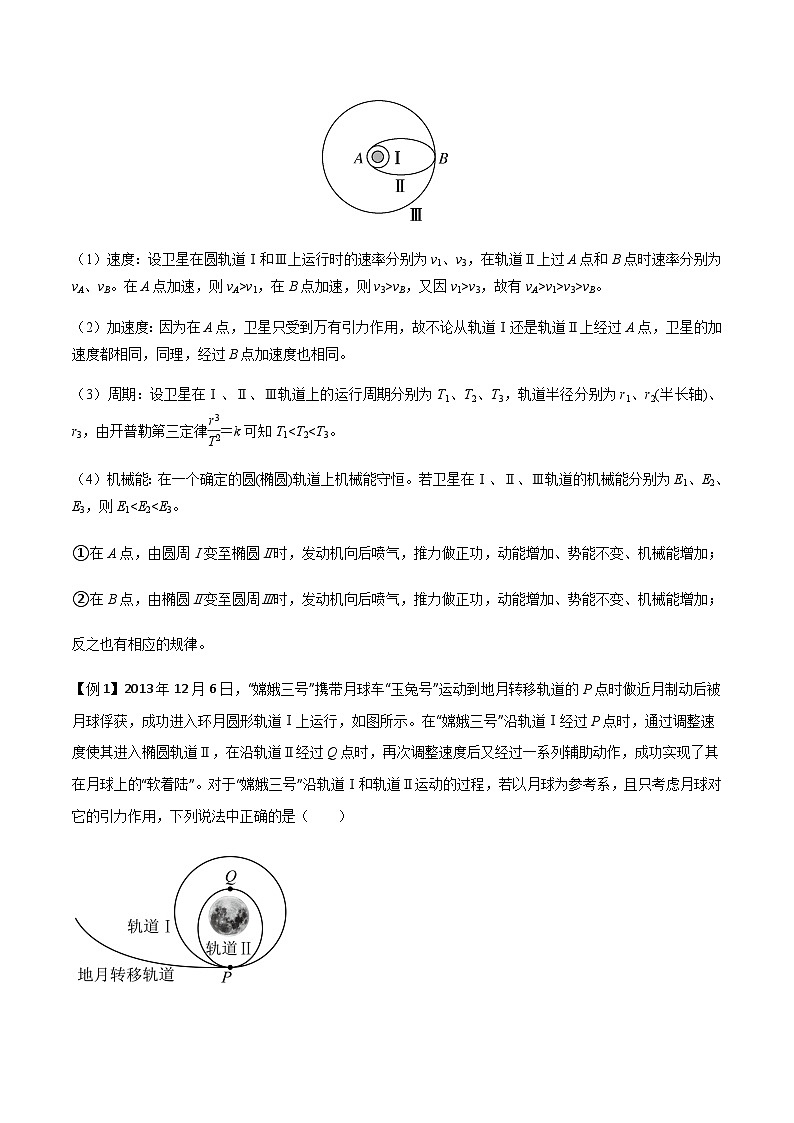 专题30 卫星的变轨问题、天体追及相遇问题、双星和多星问题-高三物理一轮复习多维度导学与分层专练02