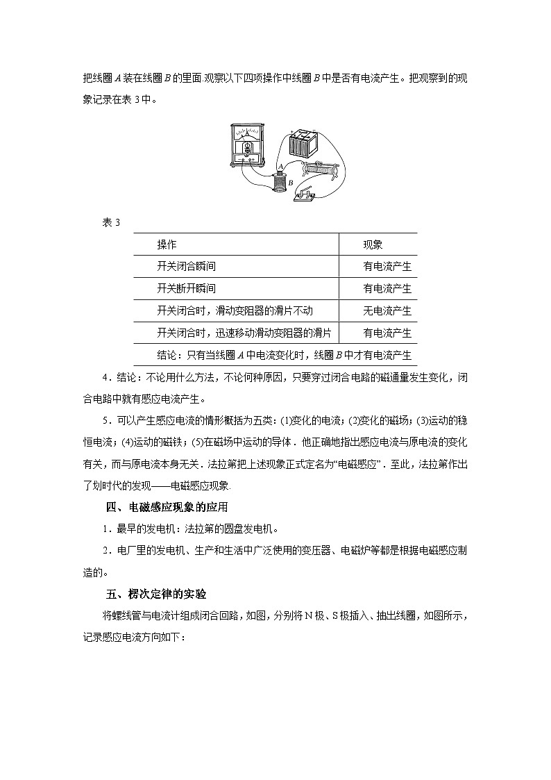 (要点归纳+夯实基础练) 第一节 电磁感应现象 楞次定律-2023年高考物理一轮系统复习学思用第3页