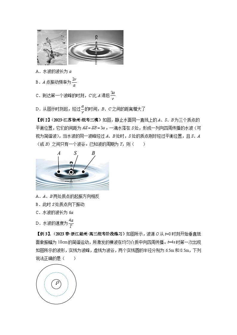 专题19   机械波-2024届高考物理一轮复习热点题型归类训练（原卷版）02
