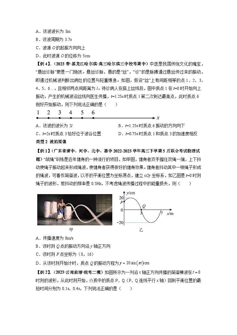 专题19   机械波-2024届高考物理一轮复习热点题型归类训练（原卷版）03