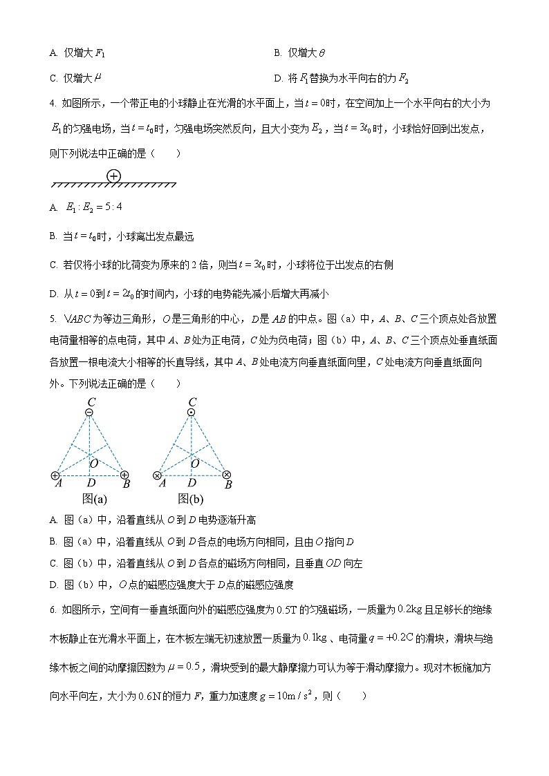 四川省成都市树德中学（光华校区）2022-2023学年高三下学期开学考试理综物理试题（原卷版）第2页
