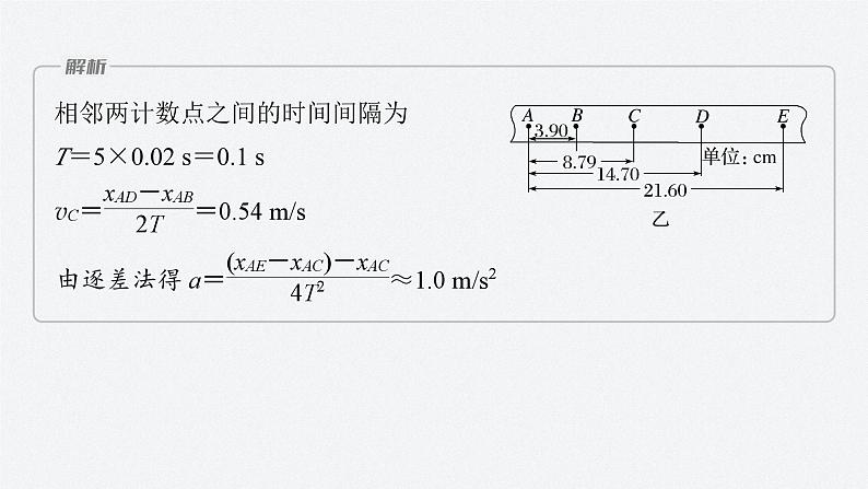 第四章 专题强化　实验：验证牛顿第二定律课件PPT第7页