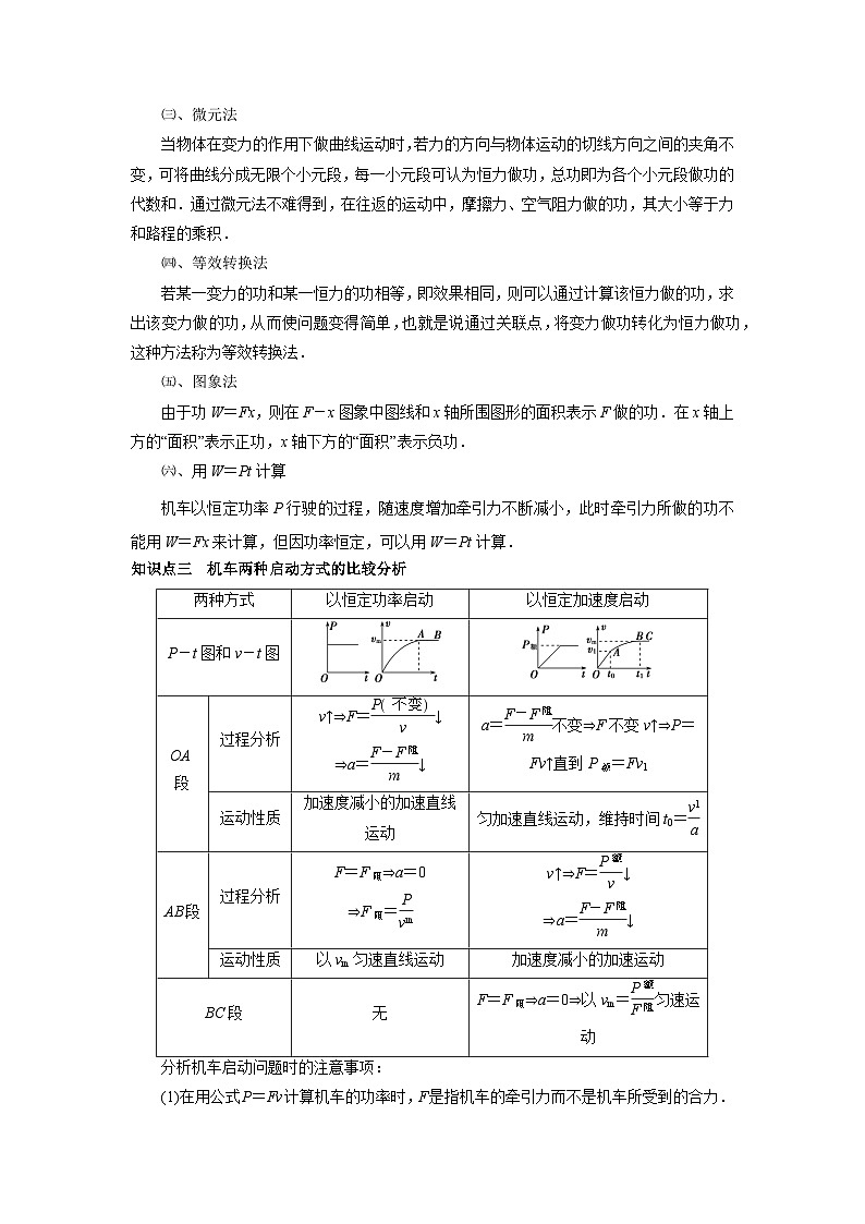 回归教材重难点05  功和能-【查漏补缺】2022年高考物理三轮冲刺过关（原卷版）第2页