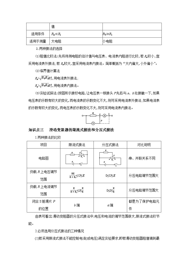 回归教材重难点17  电学实验-【查漏补缺】2022年高考物理三轮冲刺过关（原卷版）02