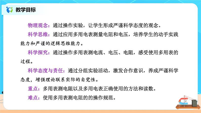 11.5  实验：练习使用多用电表 课件第2页