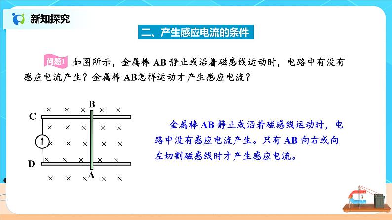 新教材 高中物理 必修三  13.3电磁感应现象及应用 课件+教案+练习(含答案)07