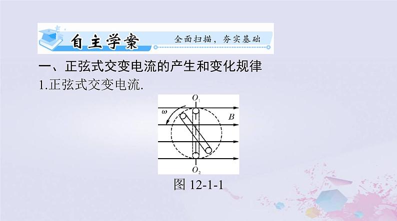 2024届高考物理一轮总复习第十二章交变电流第1节交变电流的产生和描述课件04