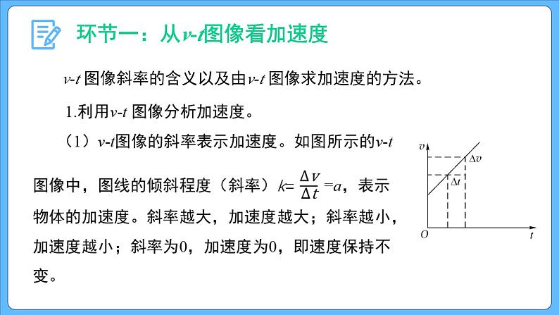 1.4速度变化快慢的描述——加速度 (第二课时）课件-2023-2024学年高一上学期物理人教版（2019）必修第一册第6页