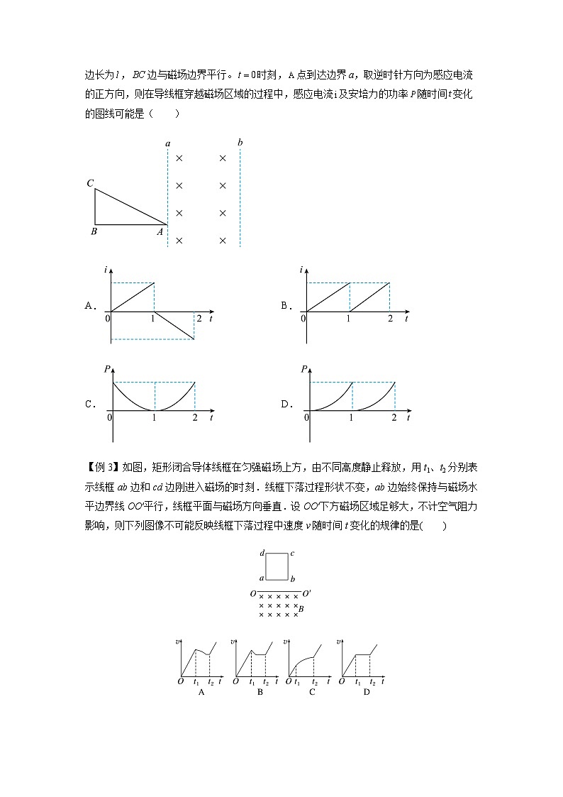 专题28   电磁感应综合问题-2024届高考物理一轮复习热点题型归类训练（原卷版）03