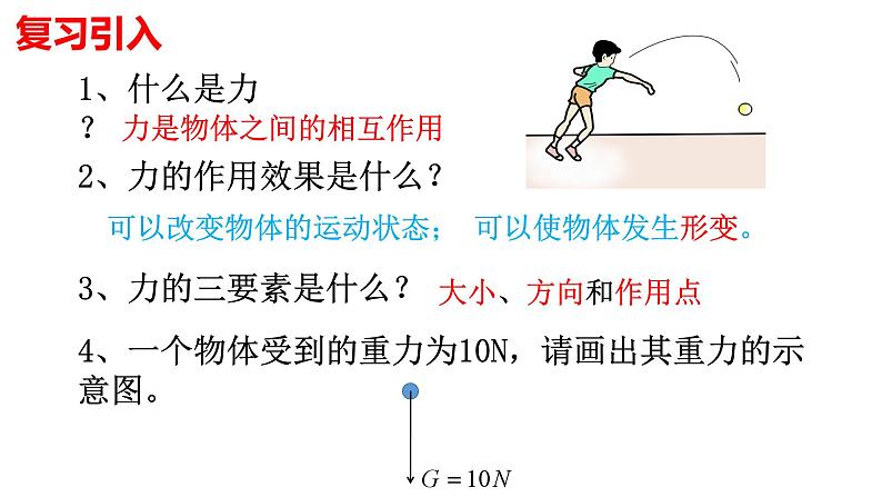 3.1 重力（课件） 高一物理同步精品课堂（粤教版必修第一册）第2页